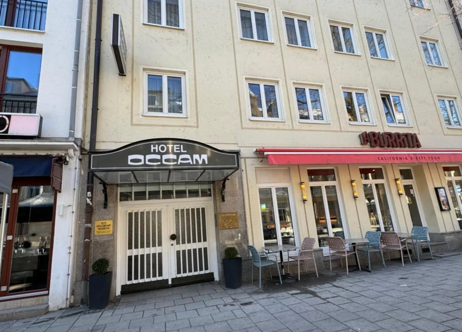 Hotel Occam location